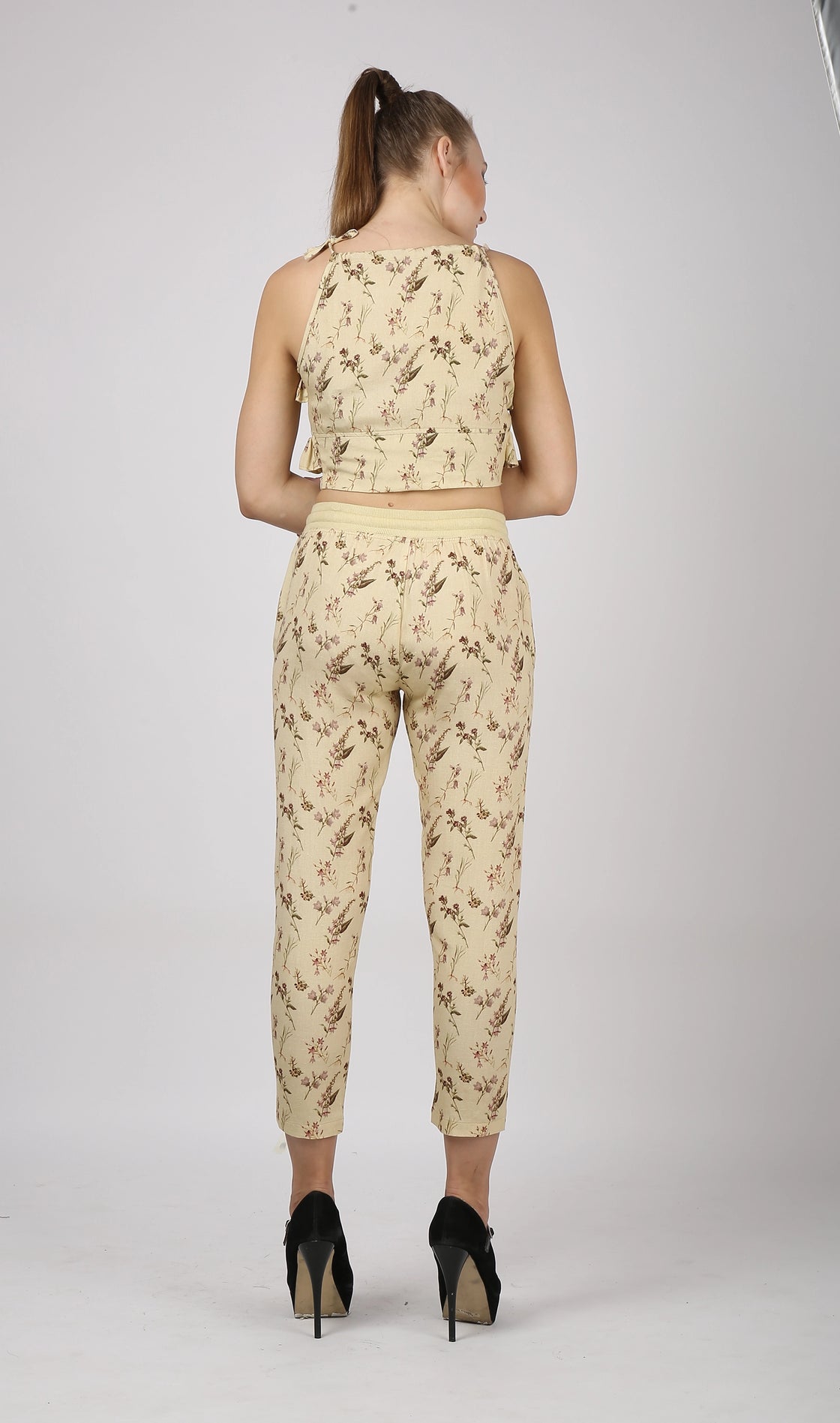 Women Crop top & Trouser