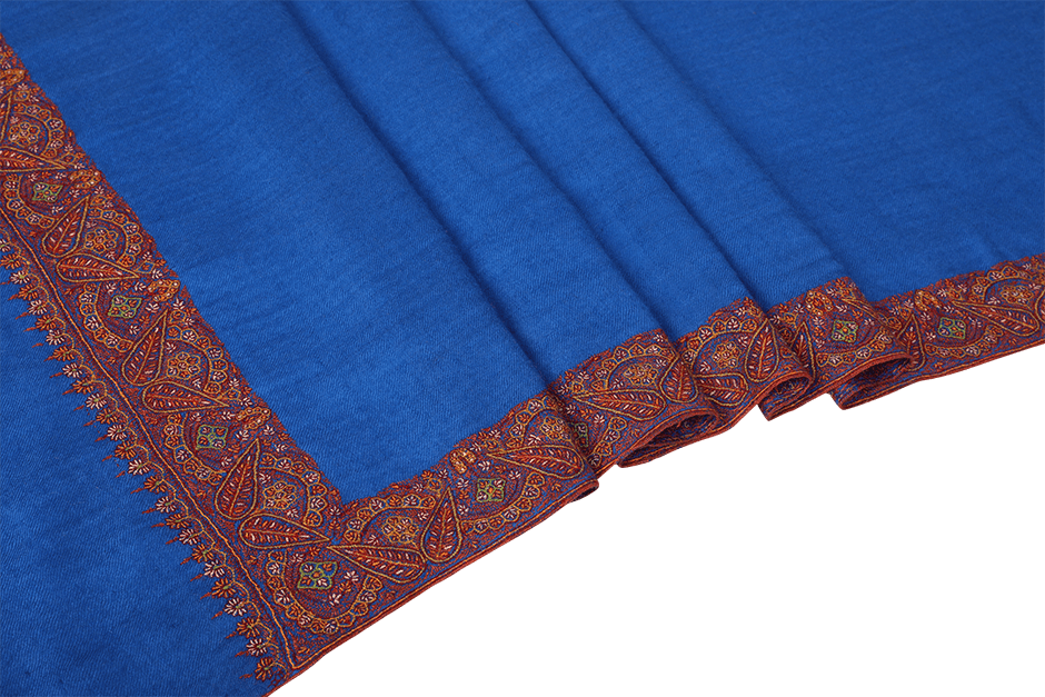 Kasrah Blue Pashmina