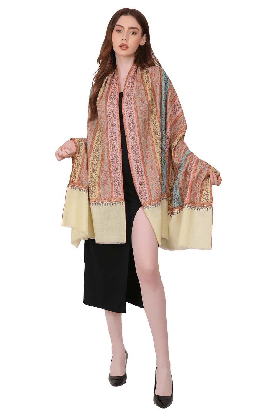 Bijan multicoloured Pashmina