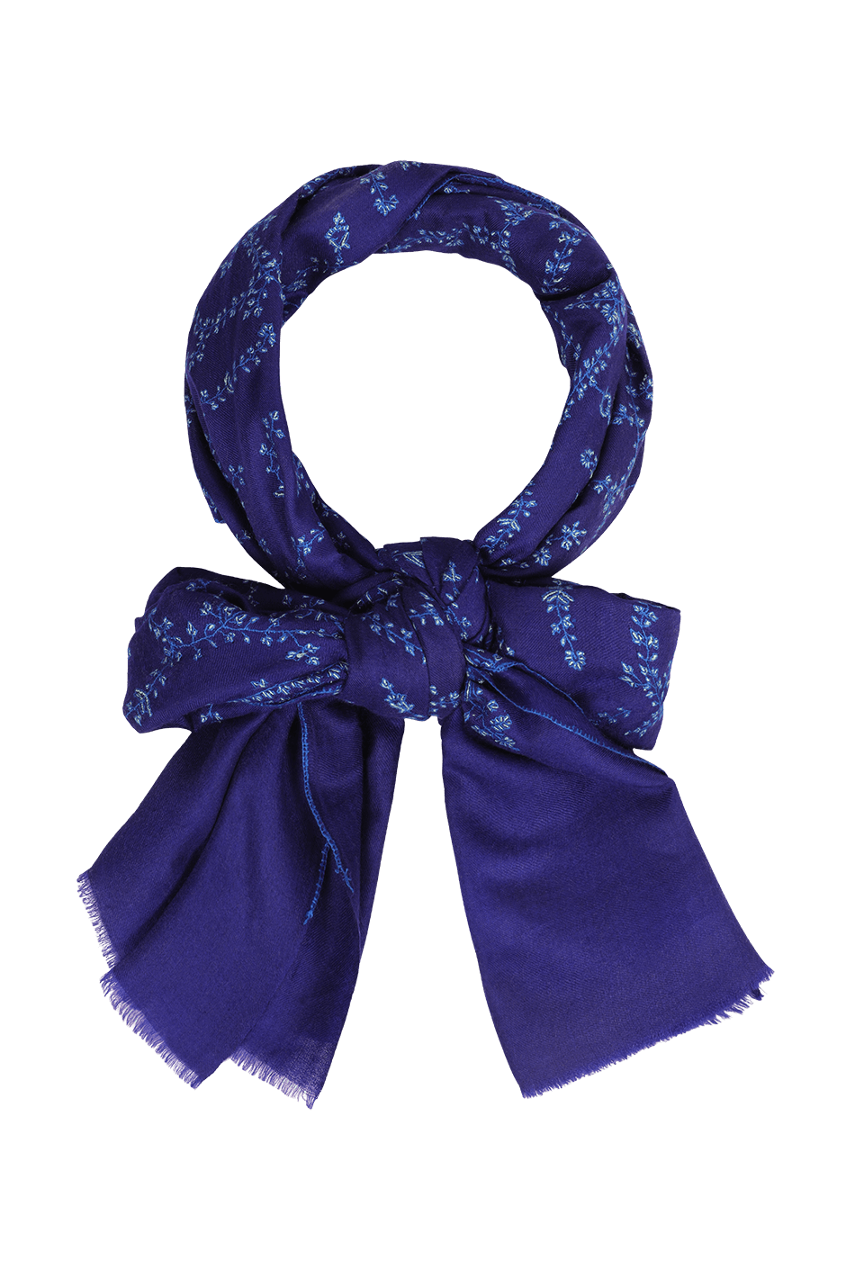 Shula Dark Blue Pashmina